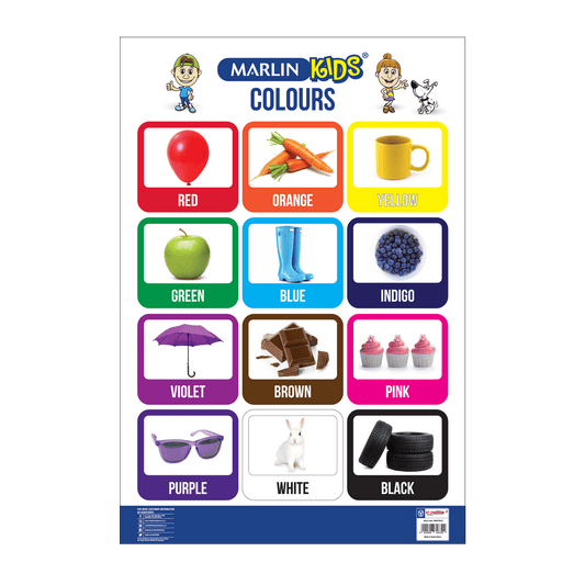 Marlin Kids Chart: Colours (CHART0010)