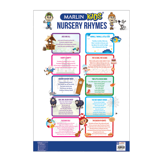 Marlin Kids Chart: Nursery Rhymes (CHART0014)