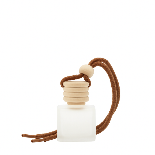 Product image of 10ml Square Frosted Diffuser Bottle With Cap & Tassels
