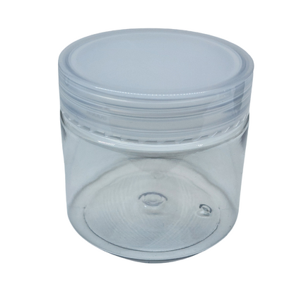 Clear PET Jar With Lid & Shive Complete