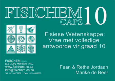 Fisichem Grd 10 KABV(CAPS) Afr ISBN/SKU:9781868631414