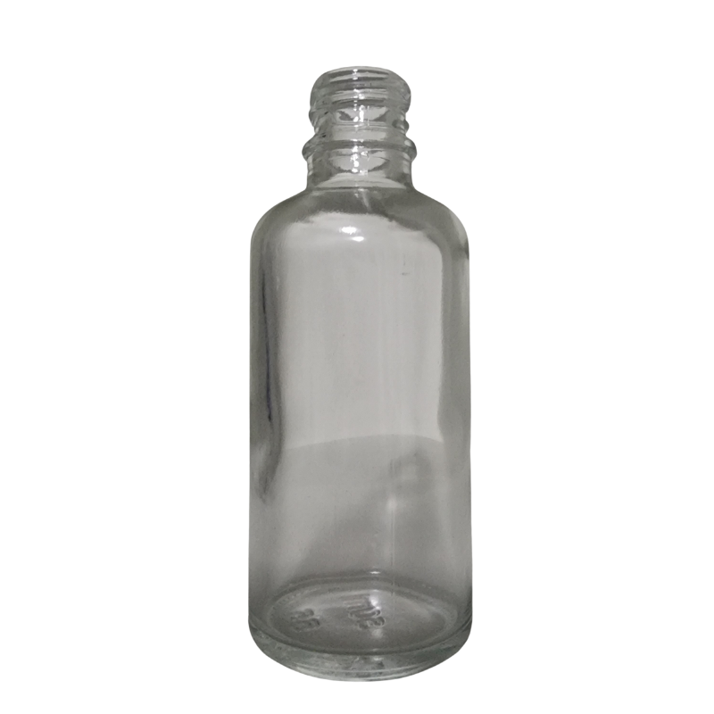 Clear Glass Aromatherapy Bottle No Cap (18mm Neck)