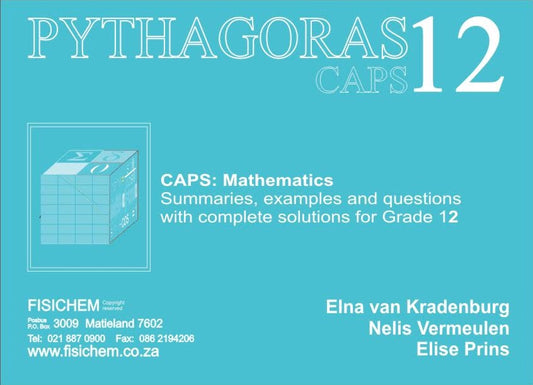 Pythagoras Grd 12 CAPS Eng ISBN/SKU:9781868631537