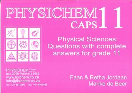 Physichem Grd. 11 CAPS Eng ISBN/SKU:9781868631445