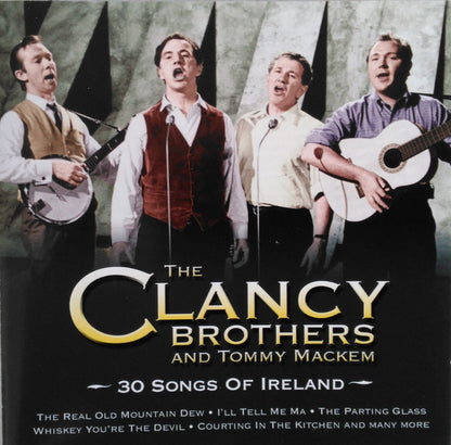 The Clancy Brothers &amp; Tommy Makem – 30 Songs Of Ireland (2005) — Second-Hand CD