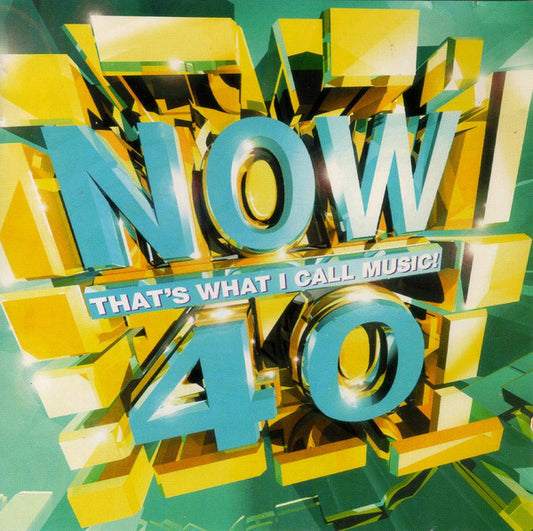 Various – Now That's What I Call Music! 40 (1998) — Second-Hand 2 × CD Set