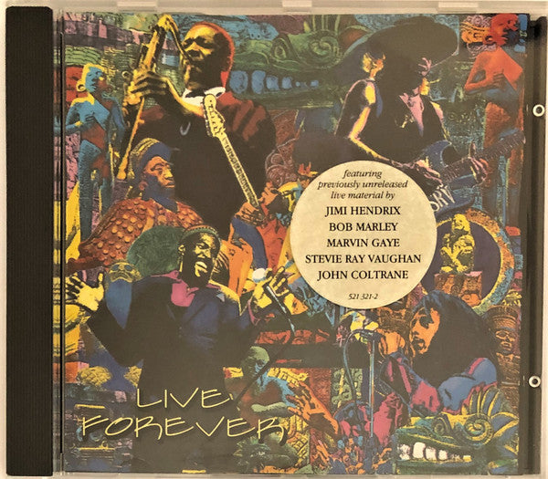 🎵 Sacred Sources 1: Live Forever (CD, 1993) (Second Hand)