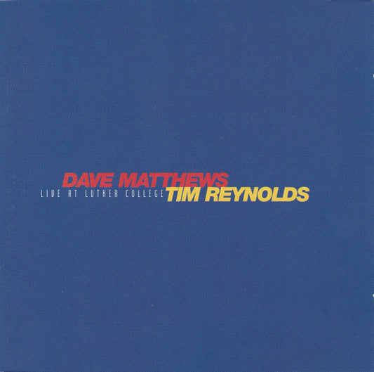 🎸 Dave Matthews & Tim Reynolds – Live at Luther College (2-CD Set, 1999) (Second Hand)