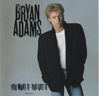 Bryan Adams – You Want It, You Got It (1990) — Second-Hand CD