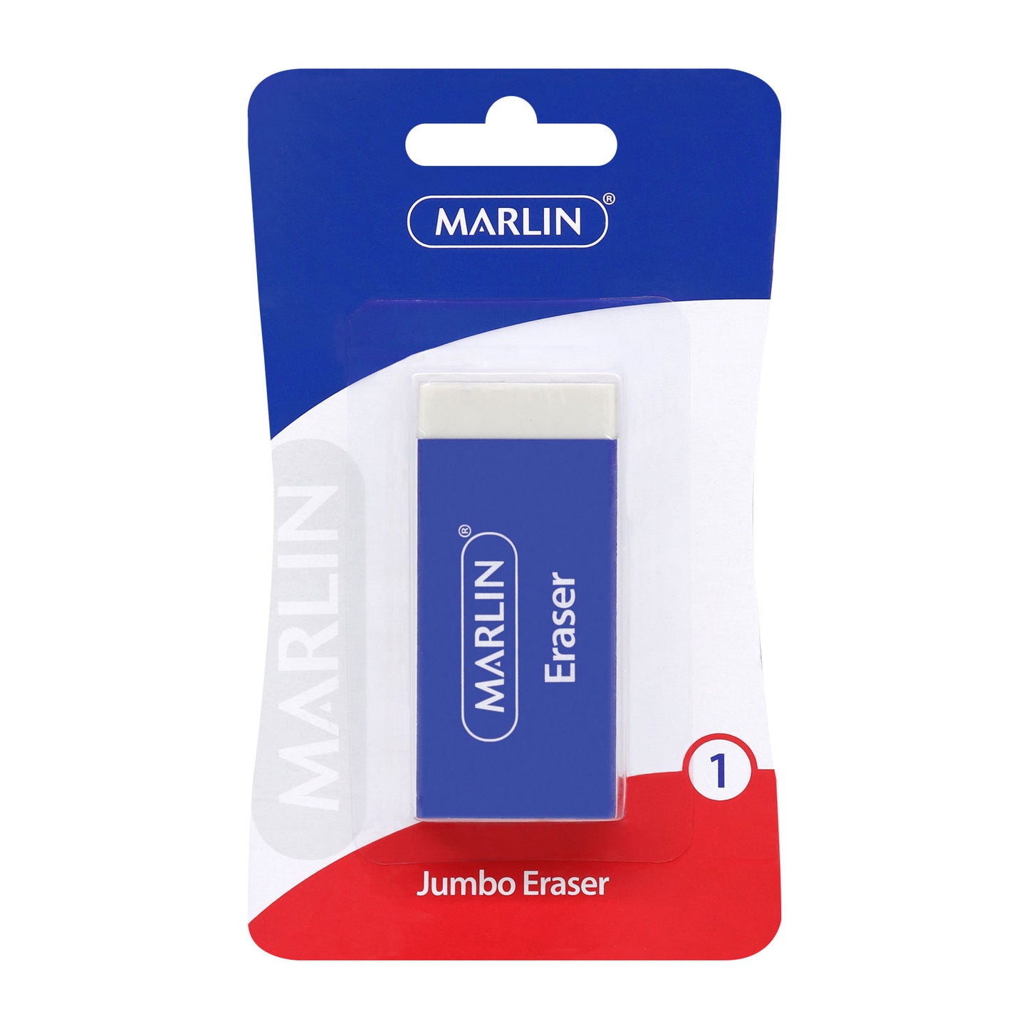 Marlin jumbo professional eraser 70 x 30 x 15mm 1's (SM161)