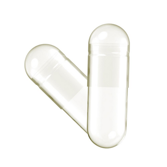 HPMC Capsules, Vegan, Vegetable Capsules - Clear