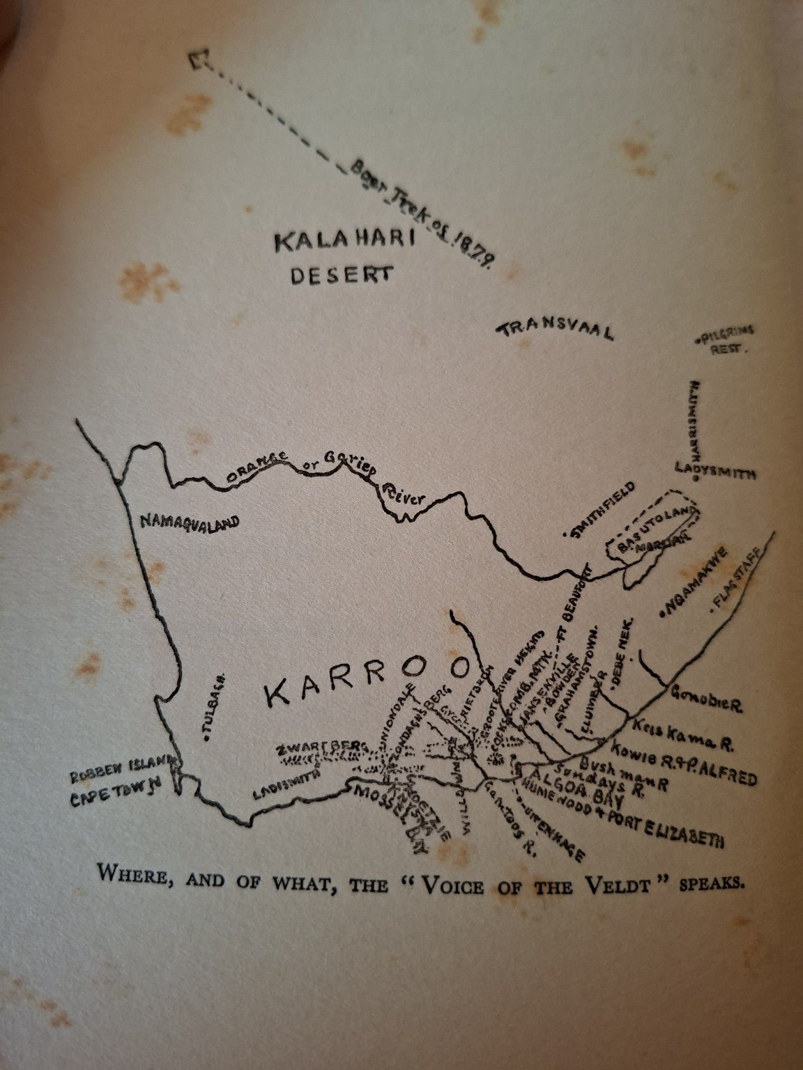 The Voice of the Veldt – Poems of South Africa (1930, Signed Copy) (Second Hand)