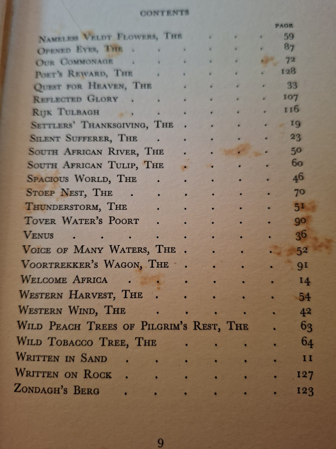 The Voice of the Veldt – Poems of South Africa (1930, Signed Copy) (Second Hand)