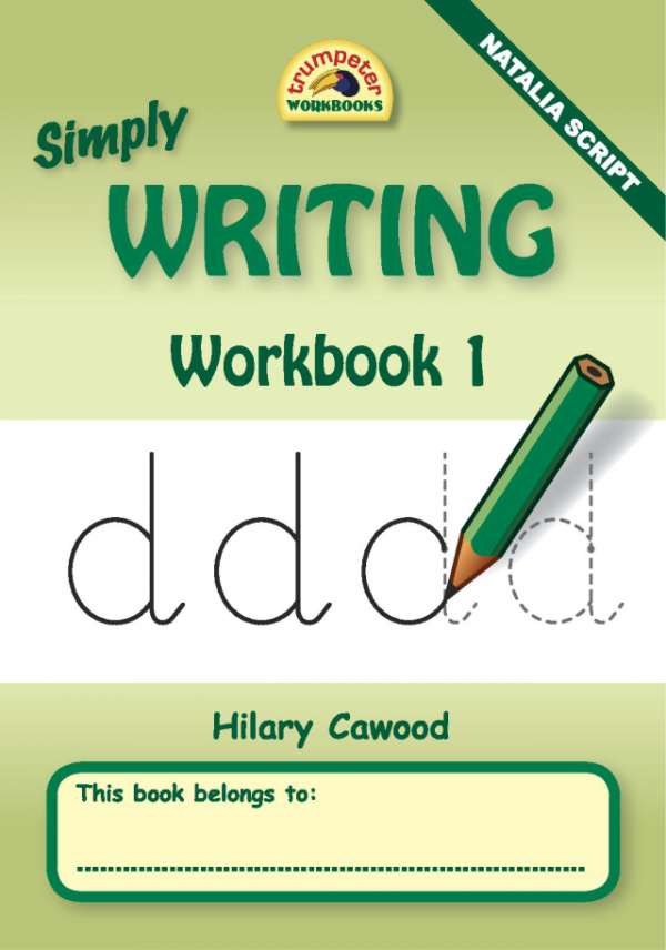 Simply Writing - Workbook 1 (Natalia Script) ISBN/SKU:9781920701116