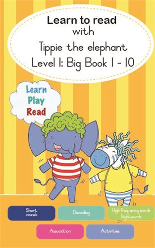 Learn to read Level 1 Bigbook (1-10) Boxset Tippie ISBN/SKU: 9780637000697