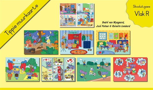 Tippie Muurkaarte (Vlak R)