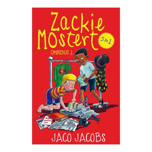 Zackie Mostert omnibus 1 (boek 1-5) ISBN/SKU: 9780799389449