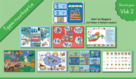 Tippie Muurkaarte (Vlak 2)