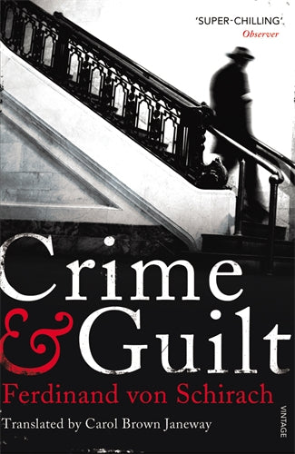 Crime and Guilt ISBN/SKU:9780099549277