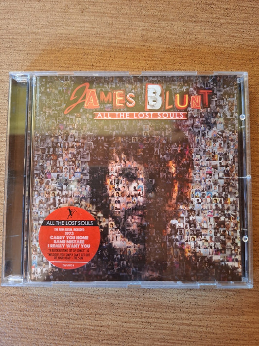 🎵 James Blunt – All the Lost Souls (CD, 2007)