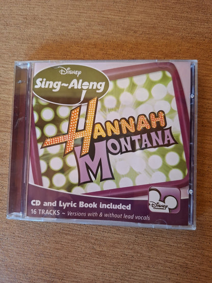 🎤 Disney Sing-Along – Hannah Montana (CD + Lyric Book, 2007)