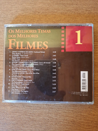 🎬 Os Melhores Temas dos Melhores Filmes Vol. 1 (CD, 1998, Mandarin Records)