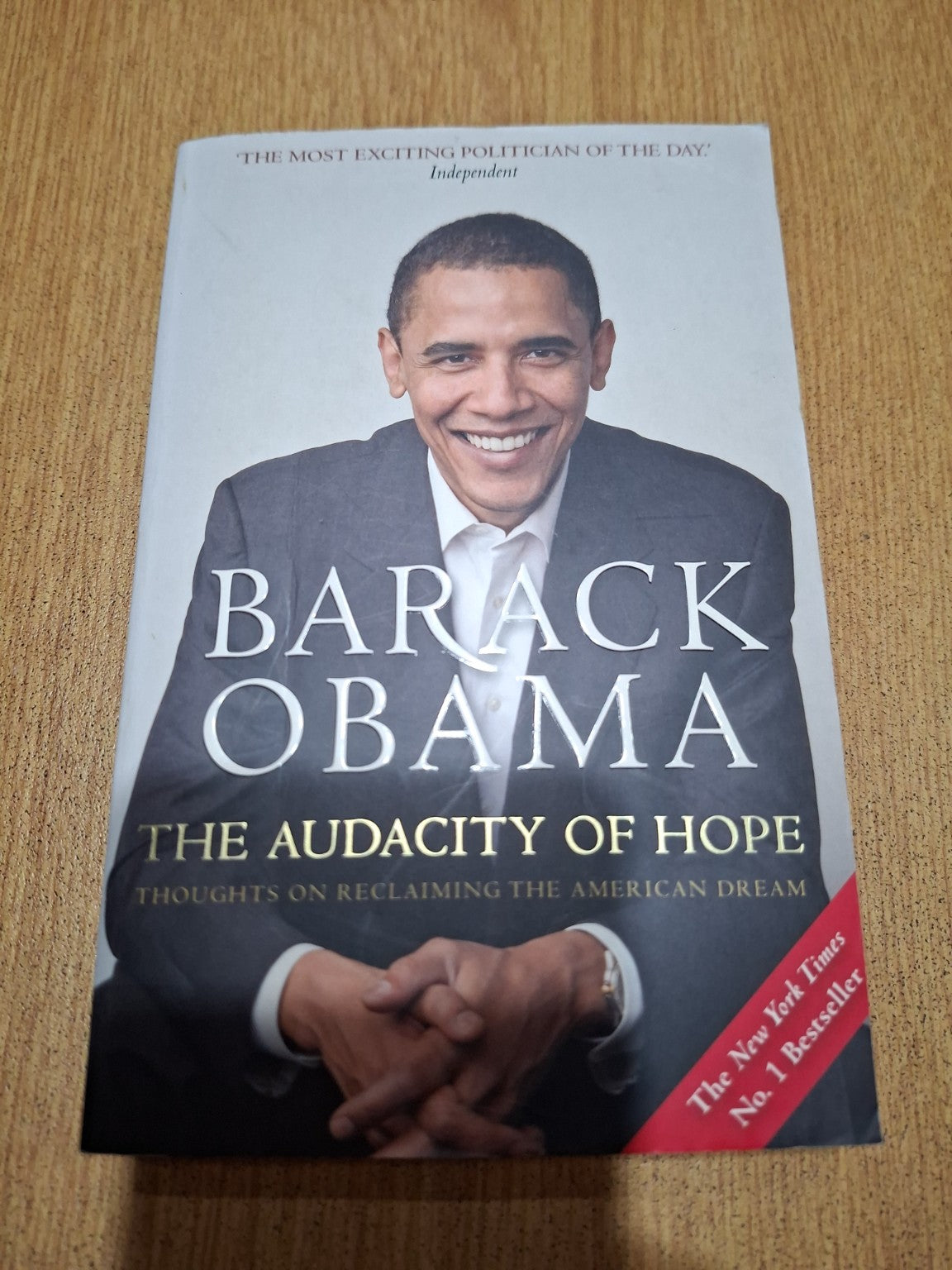 The Audacity of Hope — Barack Obama (Second Hand)