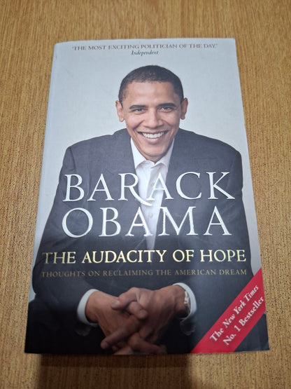 The Audacity of Hope — Barack Obama (Second Hand)