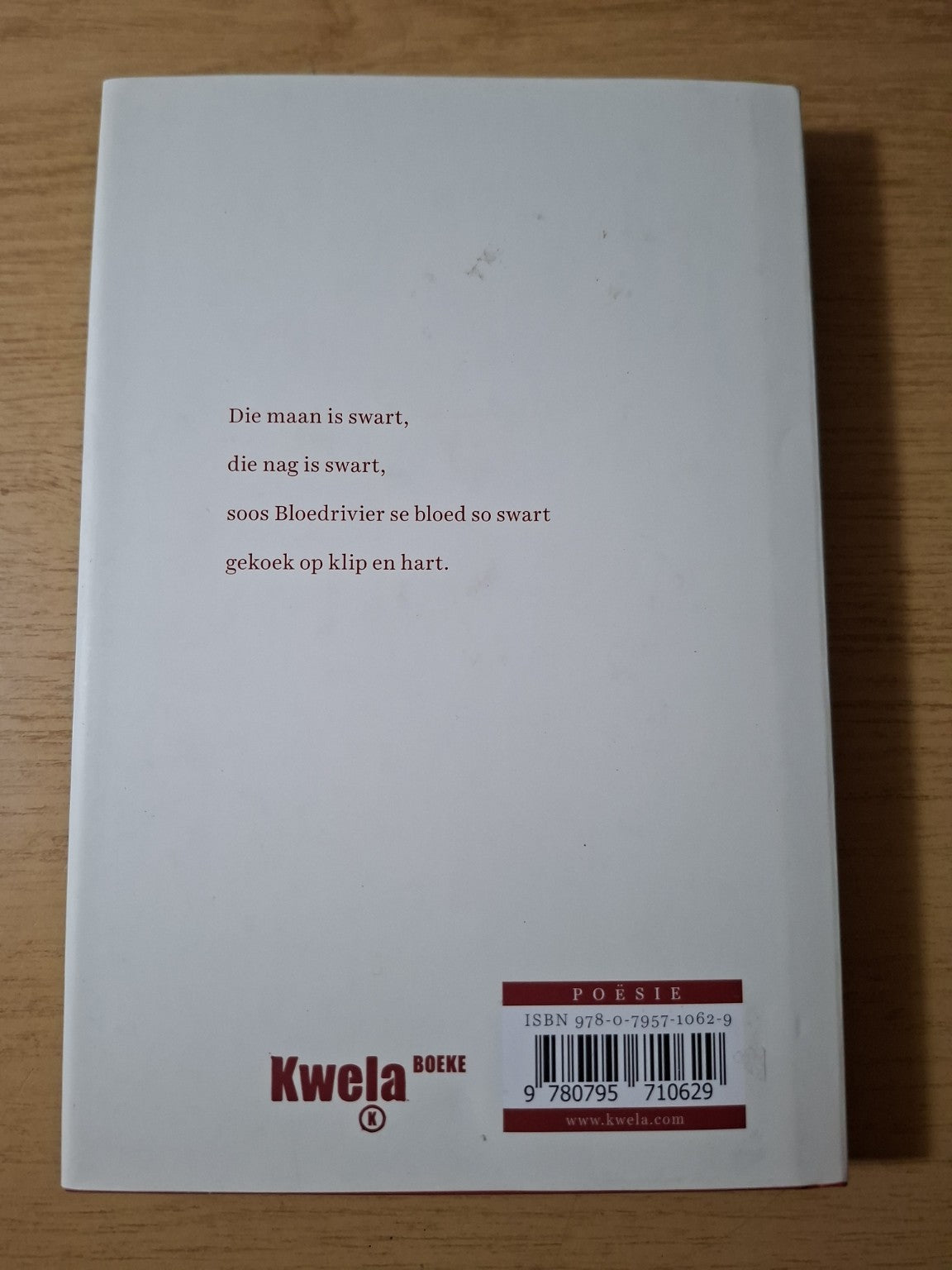 Die maan is swart – Adam Small – Second Hand