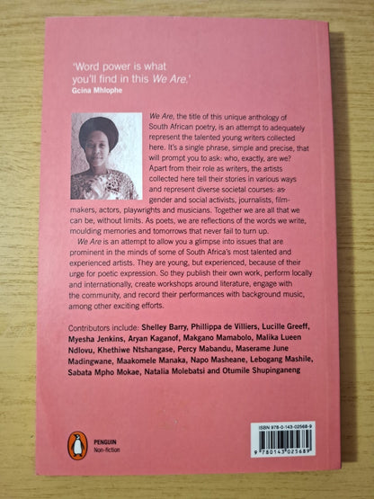 We Are … A Poetry Anthology – Natalia Molebatsi – Second Hand