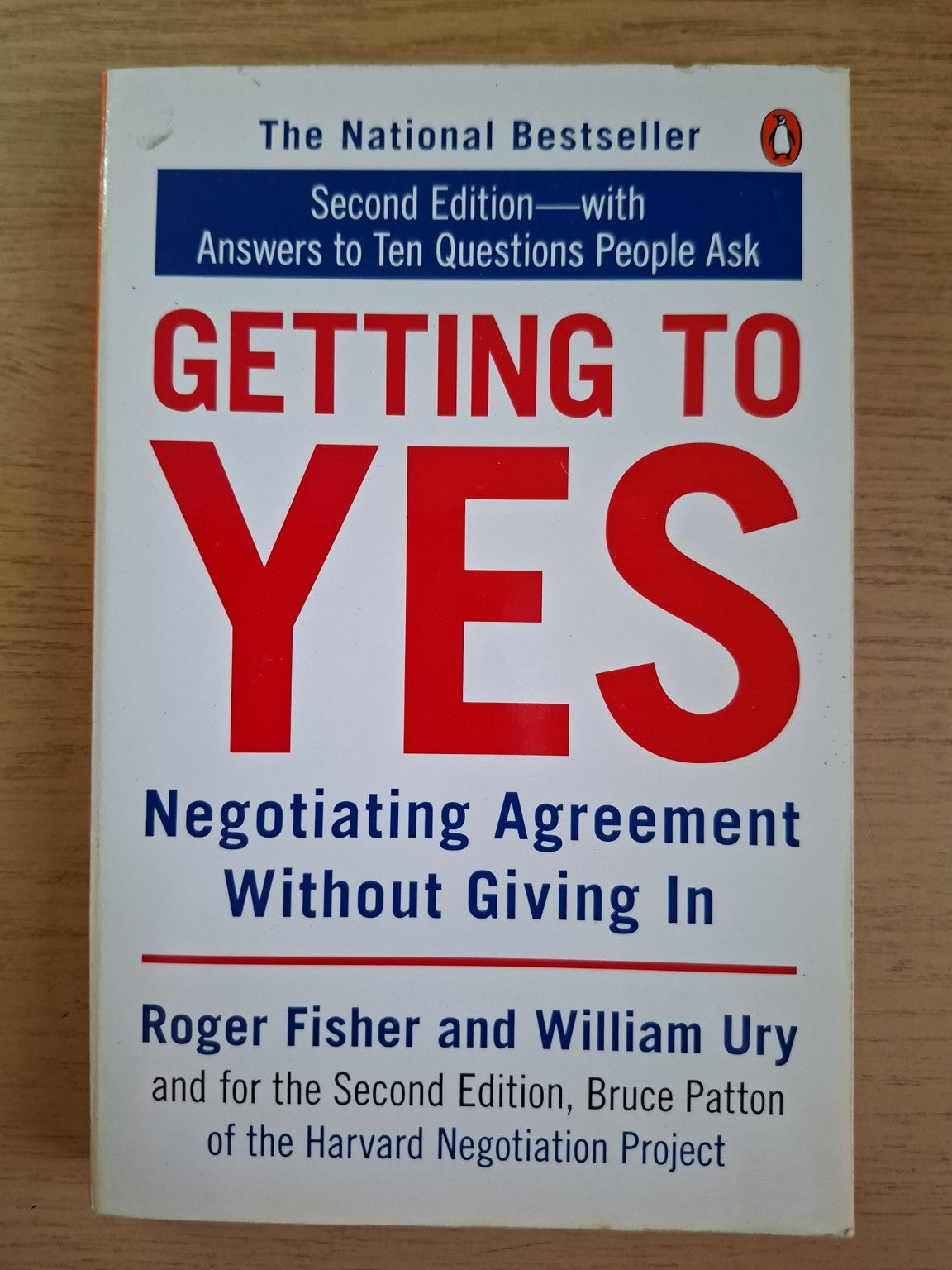 Getting to Yes – Second Hand