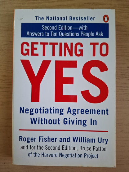 Getting to Yes – Second Hand