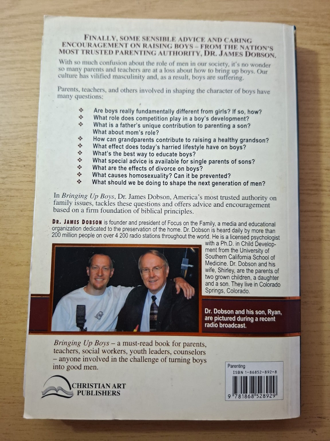 Bringing Up Boys – Second Hand