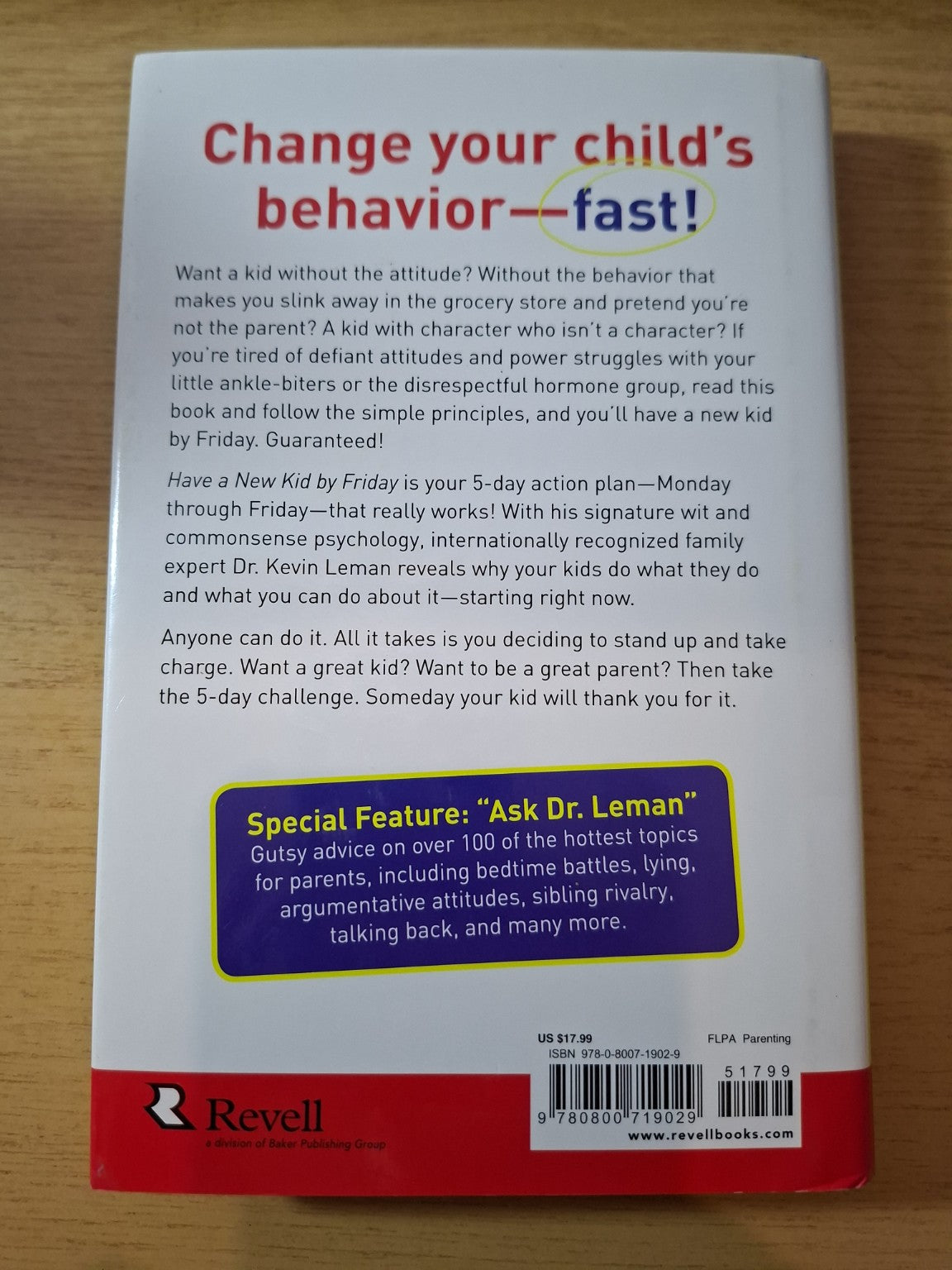 Have a New Kid by Friday – Dr. Kevin Leman – Second Hand
