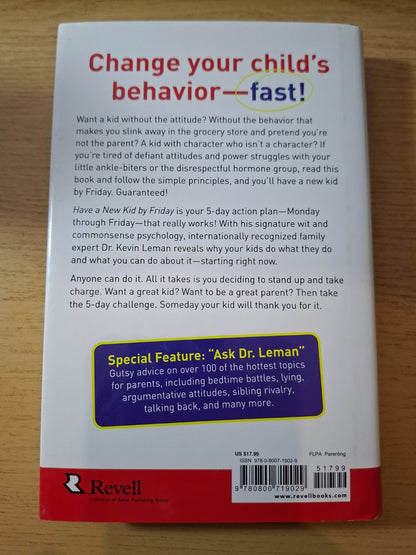 Have a New Kid by Friday – Dr. Kevin Leman – Second Hand