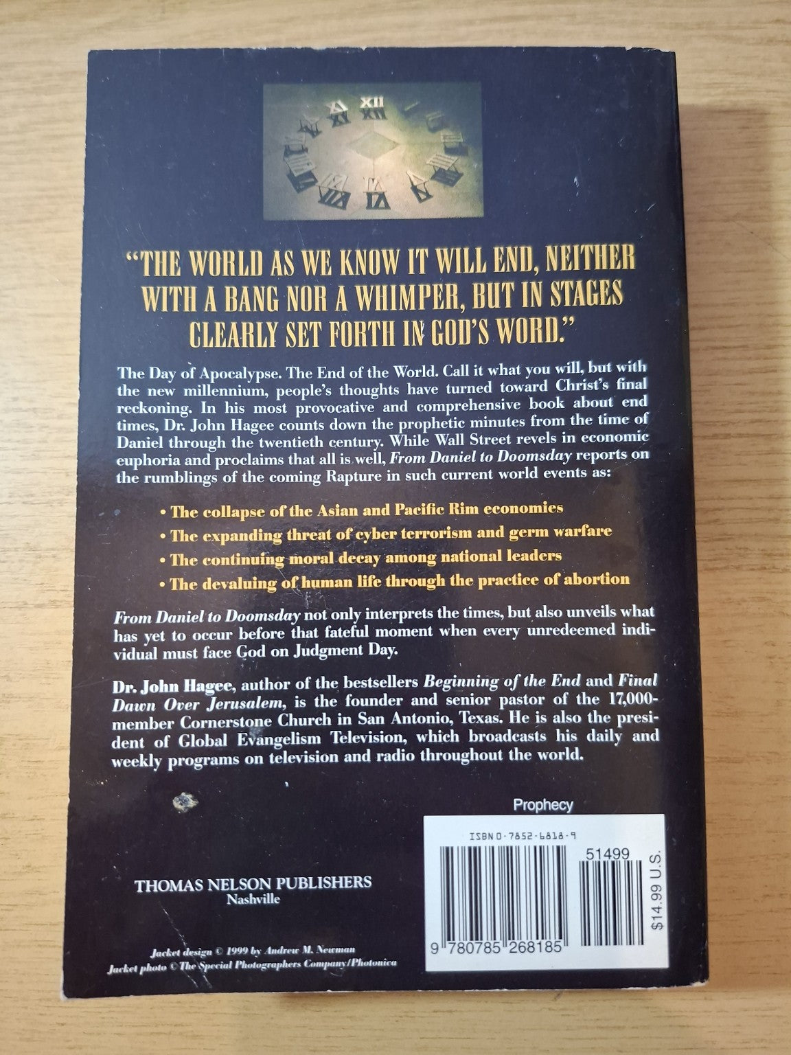 From Daniel to Doomsday – John Hagee – Second Hand