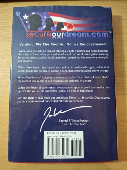 Joe the Plumber: Fighting for the American Dream – Second Hand