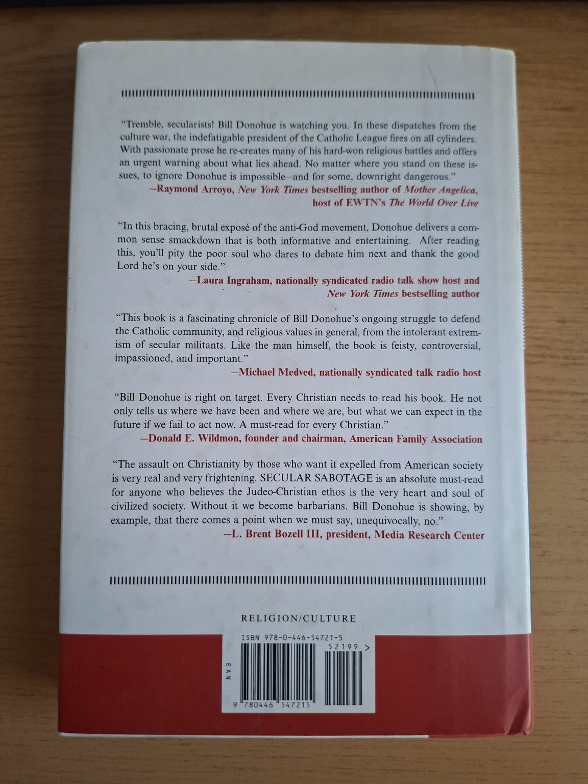 Secular Sabotage – Bill Donohue – Second Hand