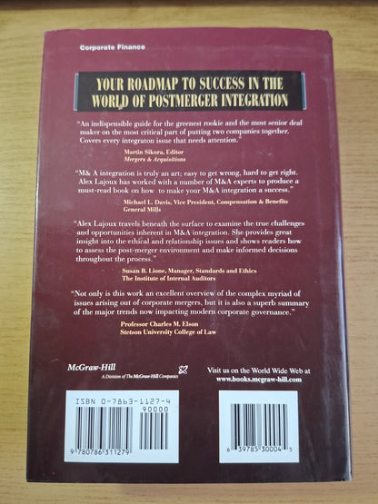 The Art of M&A Integration by Alexandra Reed Lajoux – Second Hand