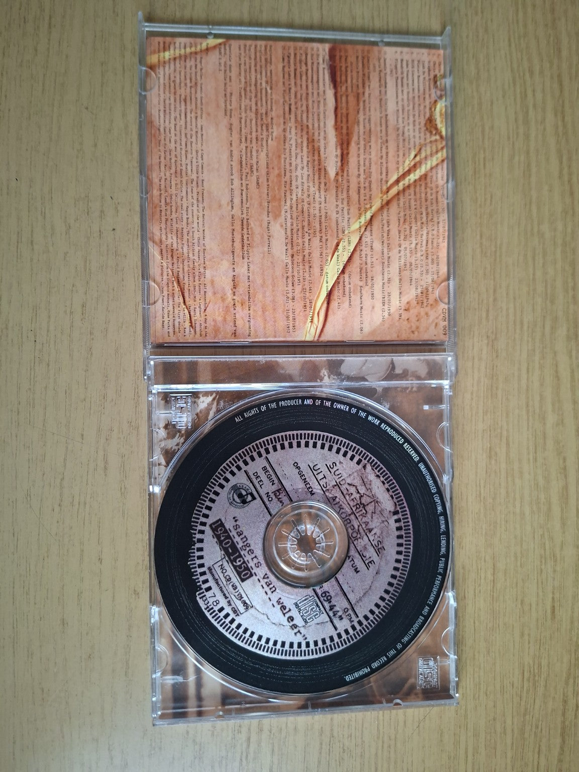 Sangers van Weleer: 1940–1950 (CD) – Second Hand