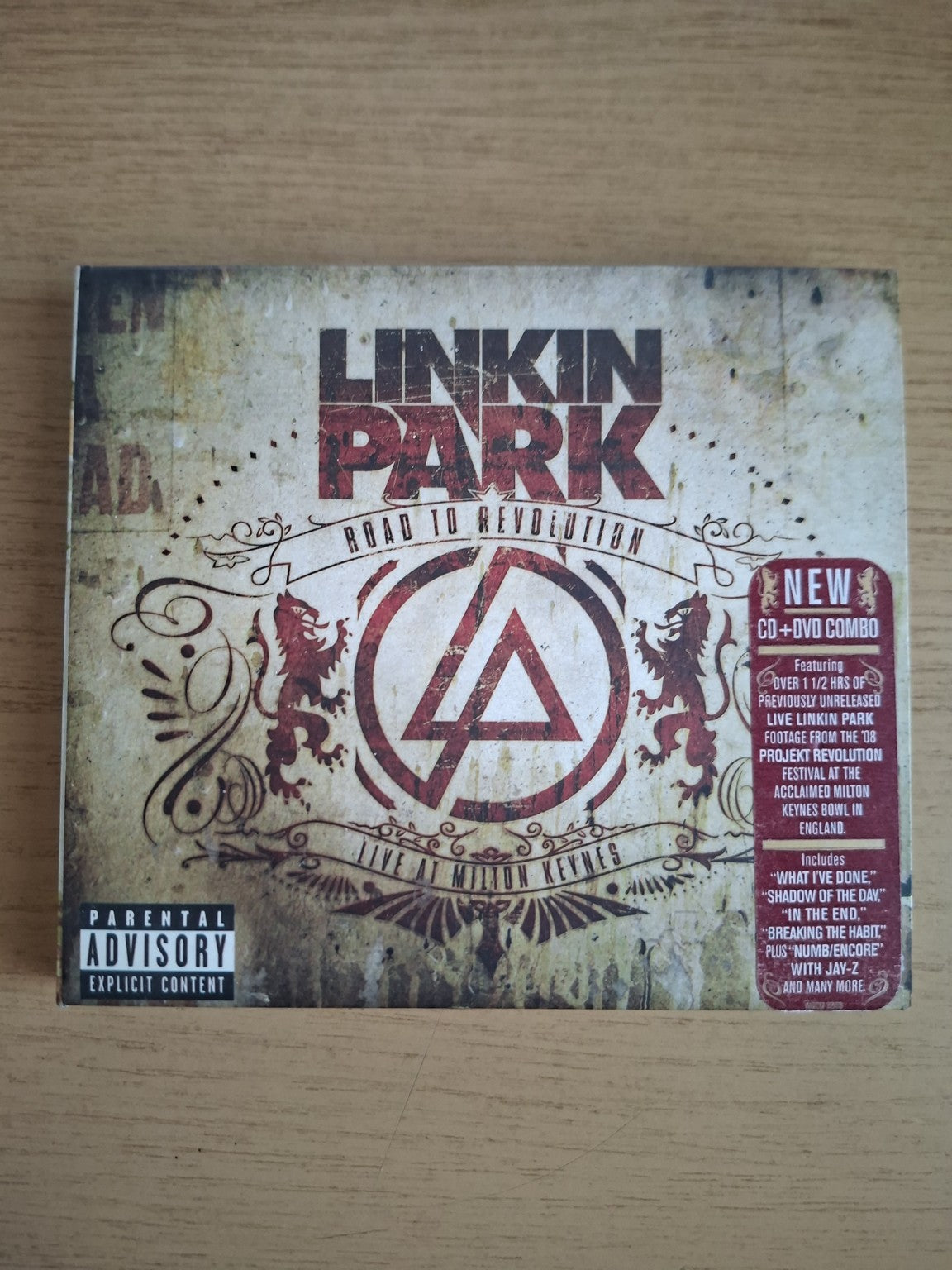 Linkin Park – Road to Revolution: Live at Milton Keynes (CD + DVD) – Second Hand