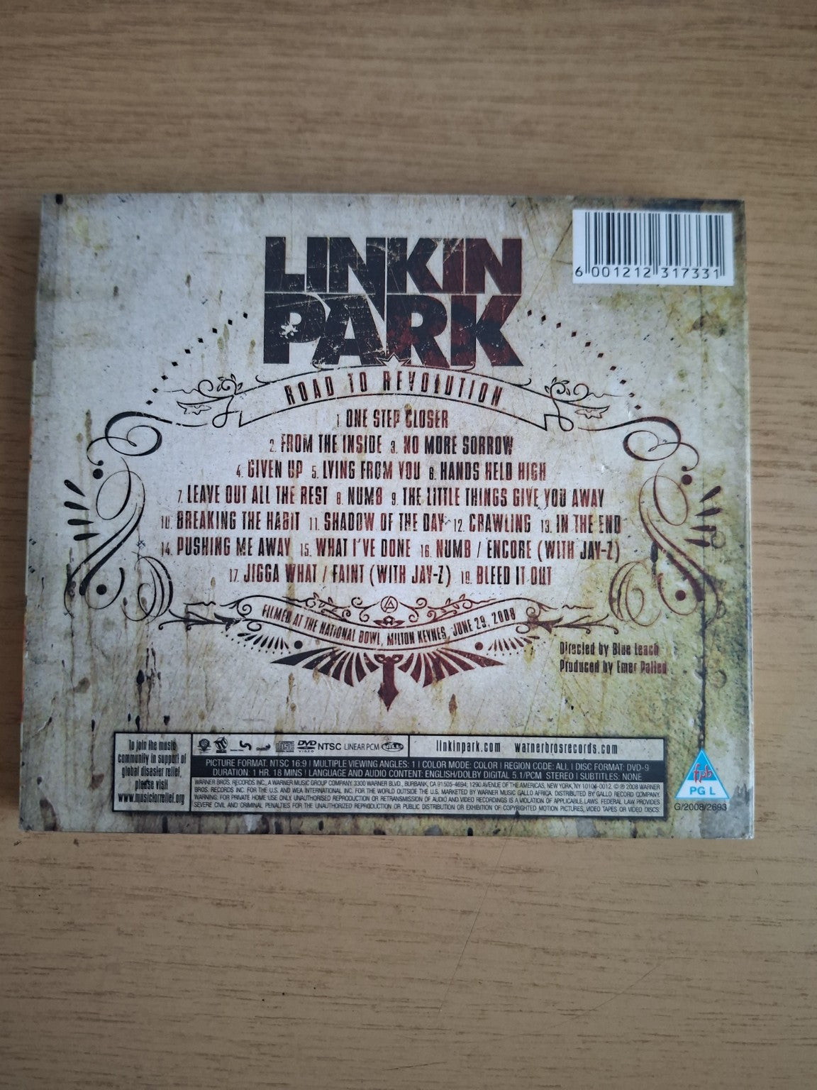 Linkin Park – Road to Revolution: Live at Milton Keynes (CD + DVD) – Second Hand
