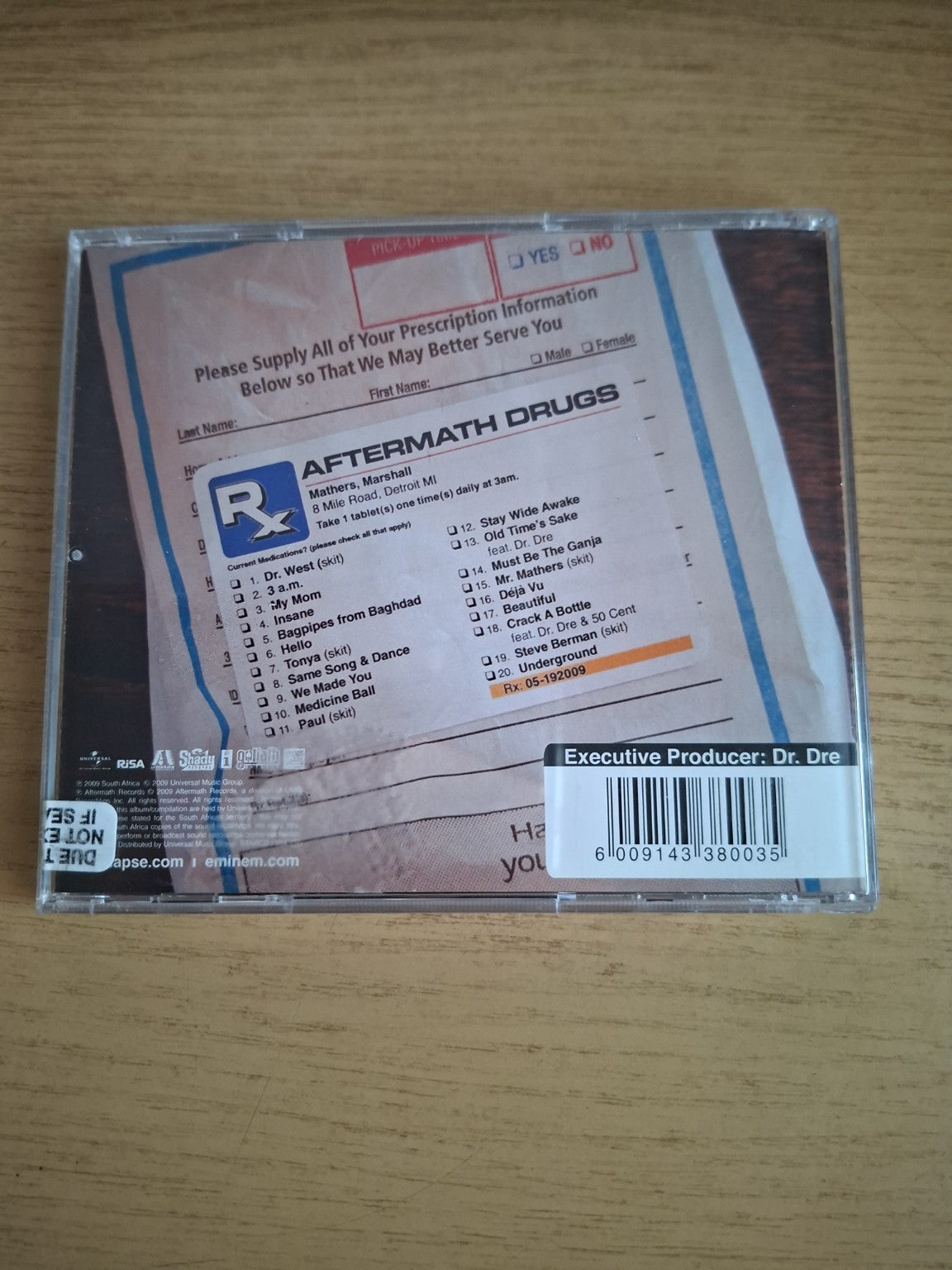 Eminem – Relapse (CD) – Second Hand