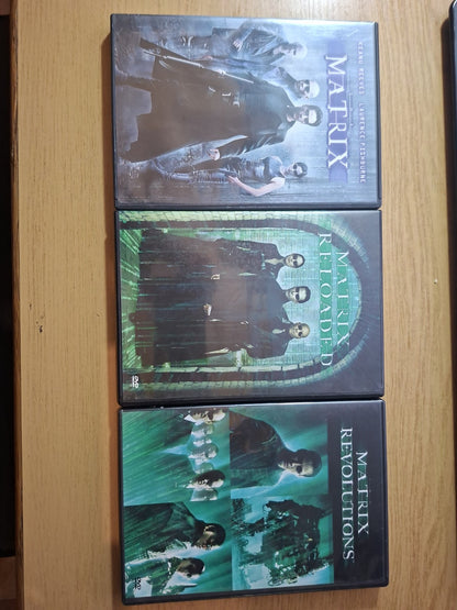 The Matrix Trilogy (3 DVDs) – Second Hand