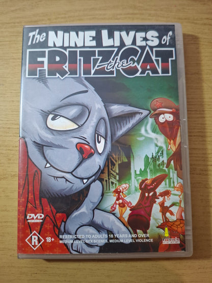 The Nine Lives of Fritz the Cat (DVD) – Second Hand
