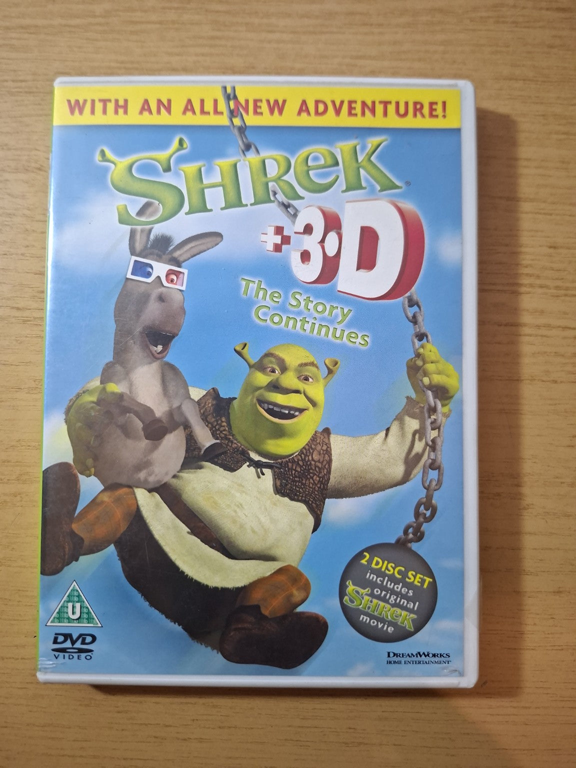Shrek + Shrek 3D: The Story Continues (2-Disc DVD Set) – Second Hand