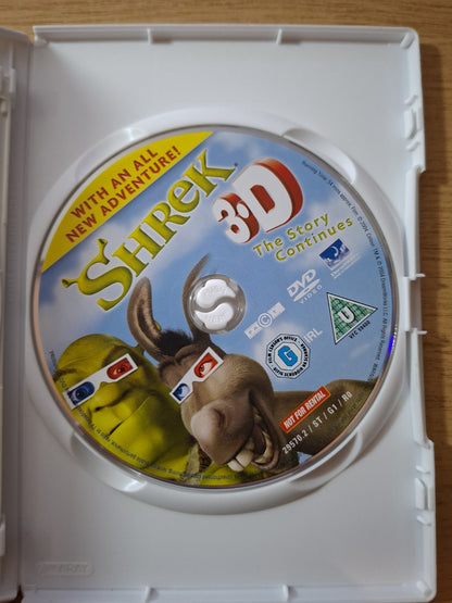 Shrek + Shrek 3D: The Story Continues (2-Disc DVD Set) – Second Hand