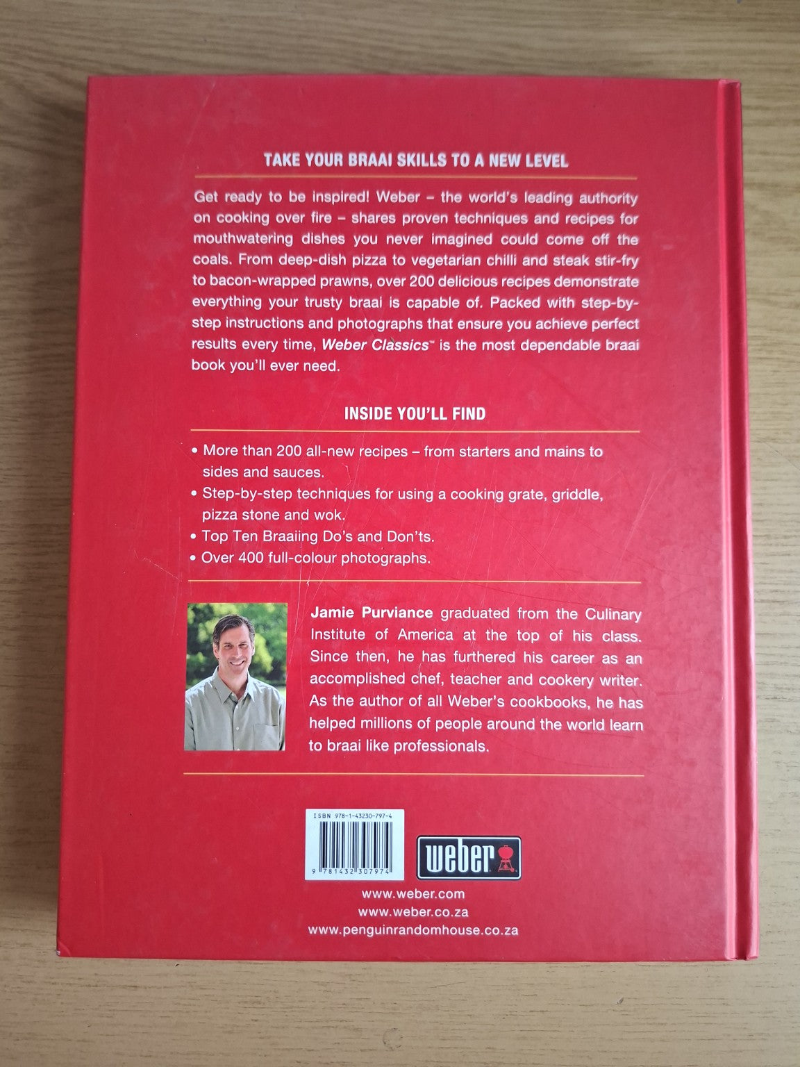 Weber Classics – The Ultimate Braai Book – Jamie Purviance (Second Hand)