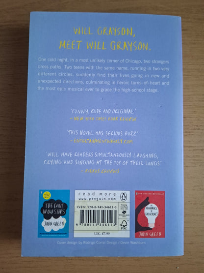 Will Grayson, Will Grayson – John Green & David Levithan (Second Hand)