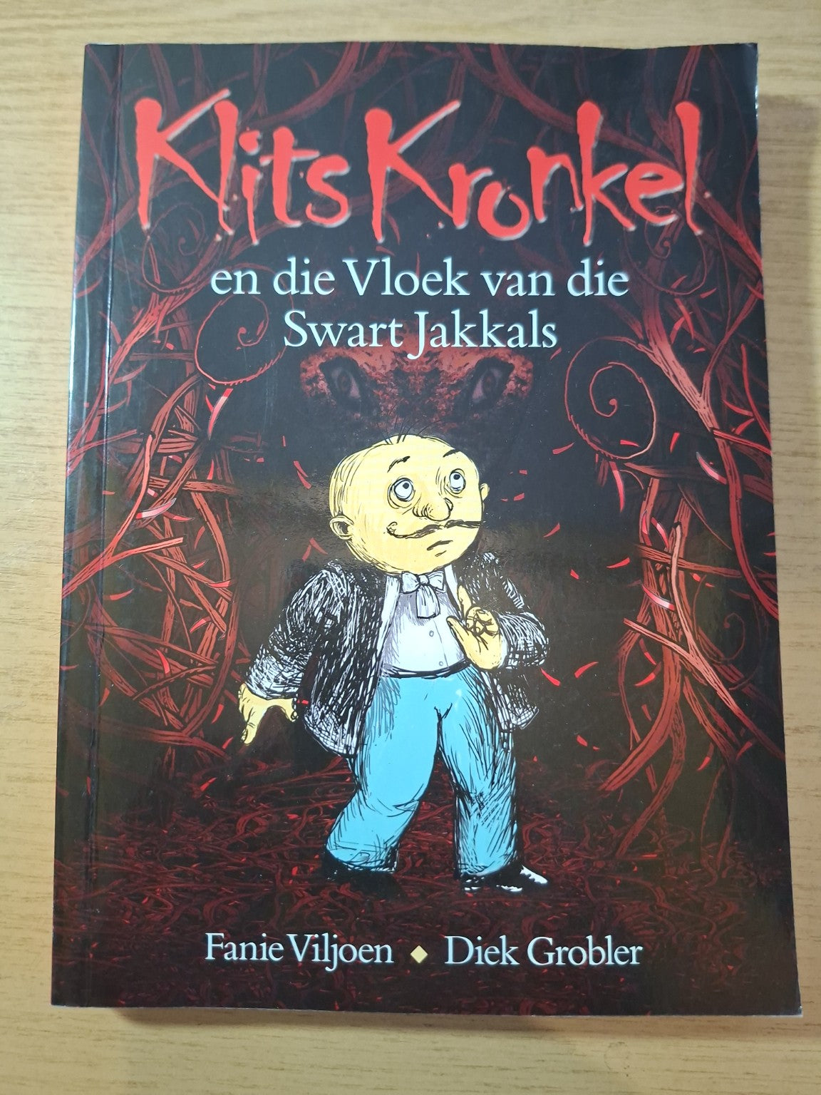 Klits Kronkel en die Vloek van die Swart Jakkals – Fanie Viljoen & Diek Grobler (Second Hand)